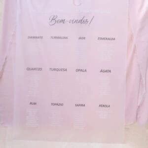 Placards para Mesas de Casamento em madeira ou acrílico.